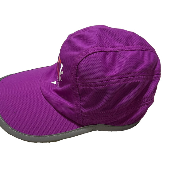 Saucony 5K Running Hat Unisex Adult Purple Strapback Packable Polyester OSFM - Picture 9 of 9